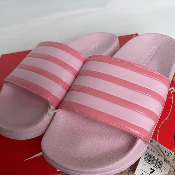 Adidas Flip Flops Women’s ADILETTE SHOWER Sandals - Flup-Flops - Picture 11 of 16